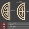 32-64mm Hole Distance Handles for Wardrobe and Drawer New Chinese Style Golden Furniture Handle Bedroom Cabinets Pulls