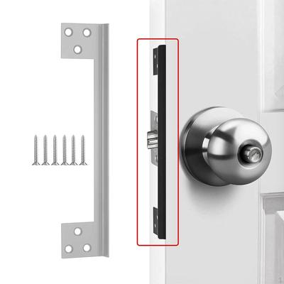 Door Latch Guard Plate Shield Cover Protection for Office Bathroom Farmhouse