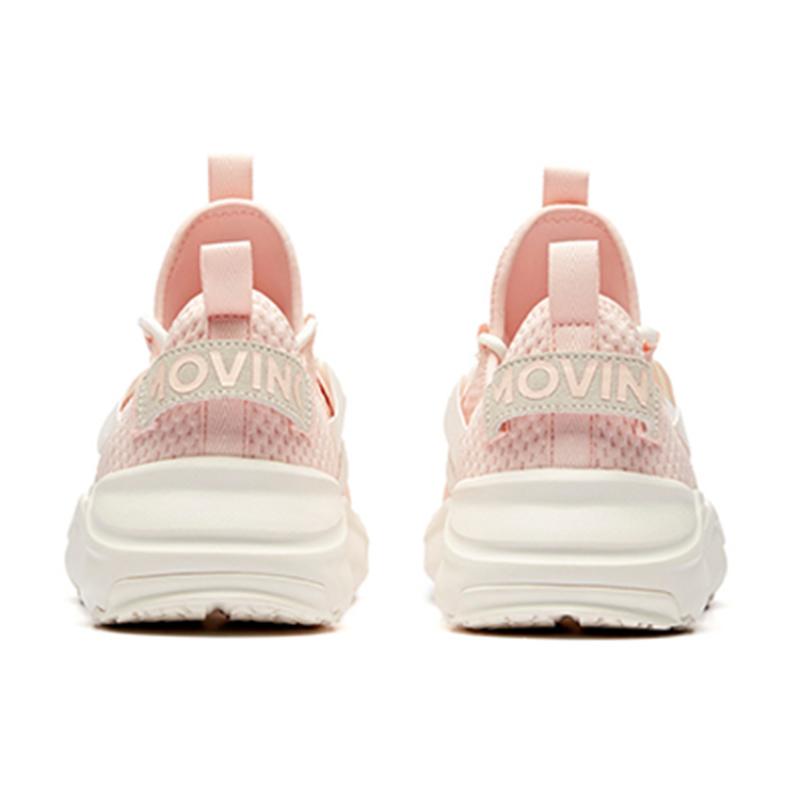 Anta Life Collection Cushioning Anti-Slip And Wear-Resistant Low-Top Casual Shoes Women's Pink Sneakers 92918860-2