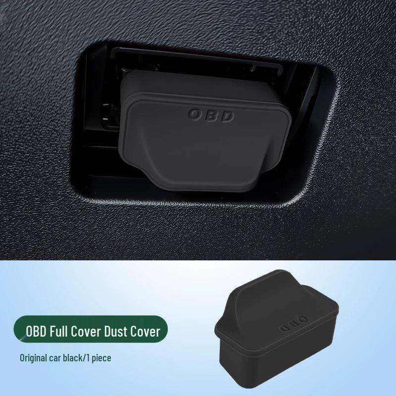 Universal Silicone Dust & Waterproof OBD Cover for Electric Vehicles