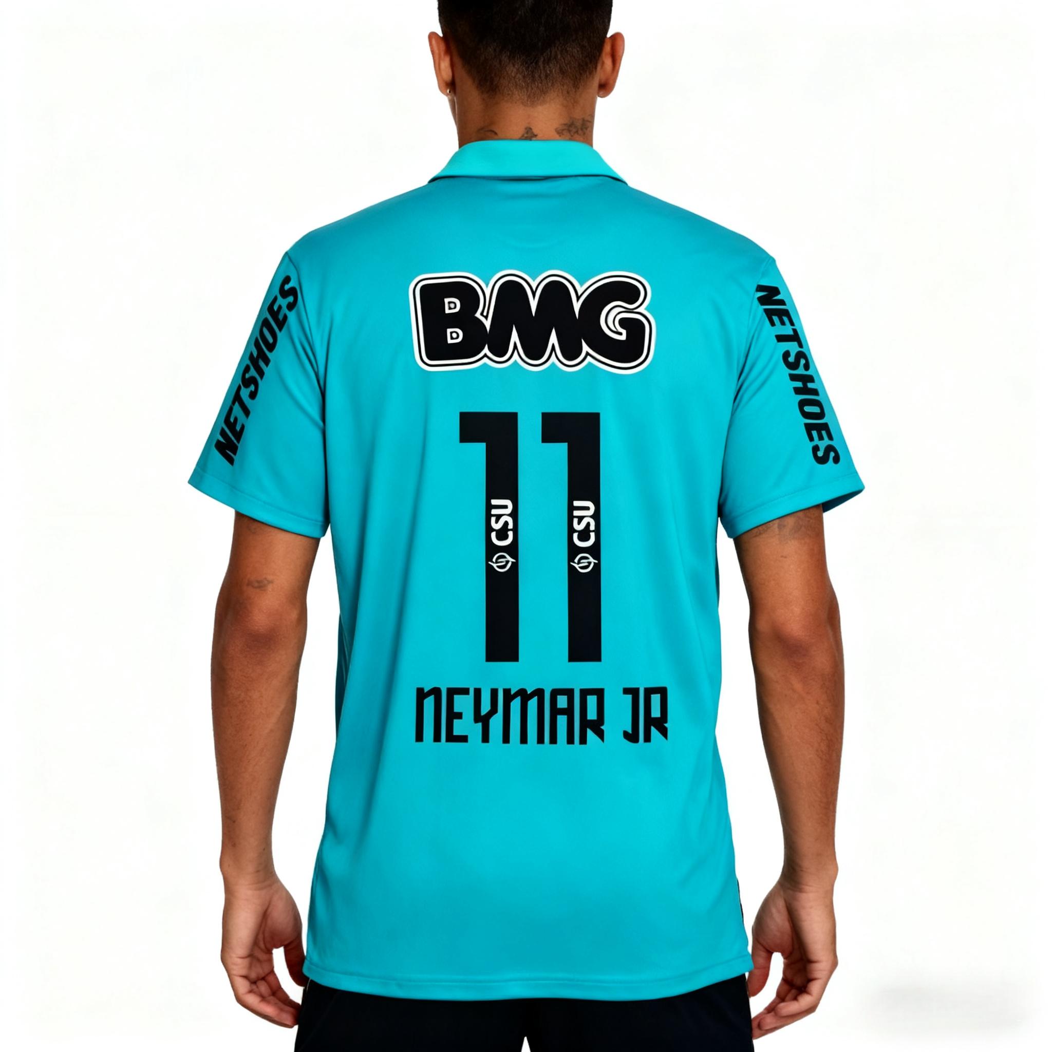 

Футбольна футболка Сантос Неймар для чоловіків і жінок, Повсякденна футболка для активного відпочинку, Зручна для дорослих і дітей, 3D-друк XL