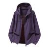 1011 New Outdoor Sunscreen Clothing Women's Hooded Light and Breathable Ice Silk Sunscreen Clothing Men's UPF10 + Summer Skin Clothing