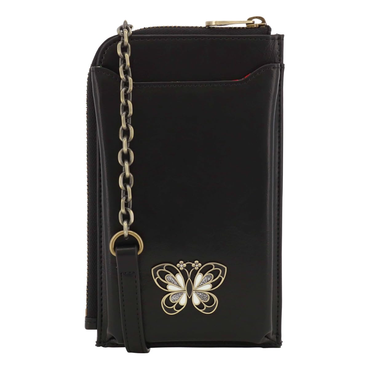 

Чехол для смартфона Смартфон на плечо Iris 317160 ANNASUI Кошелек на плечо Кошелек на плечо Сумка-бабочка Черный [ANNASUI] Женская [10]