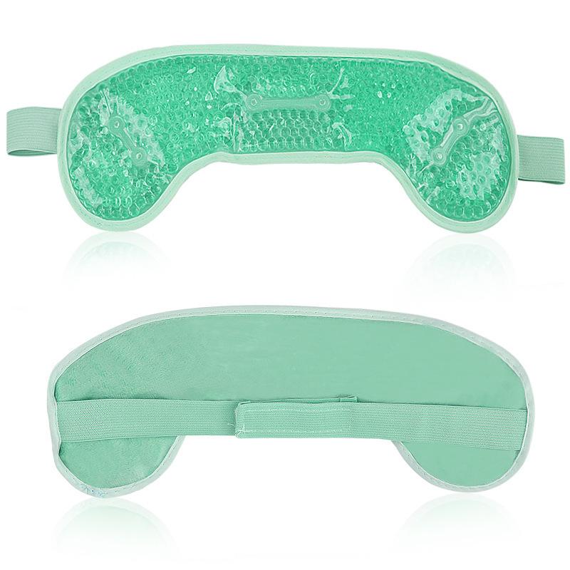 Gel Beads Cooling/Heating Forehead Band - Reusable Ice Pack for Pain Relief