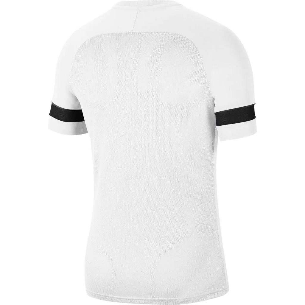 Nike Logo Print Crew Neck Straight Cut Short Sleeve T-Shirt Men Tops White CW6101-100