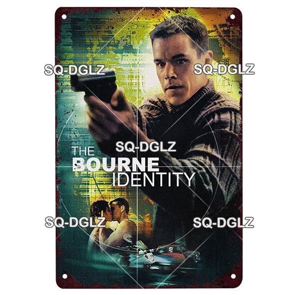 Movie Poster Metal Sign Metal Poster Tin Sign Plaque Metal Vintage Wall Decor for Bar Pub Club Man Cave Metal Signs(20x30cm)