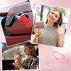[PATIKIL] Mini Cup Keychains, Cute Cup Decorations, Keychain Ornaments for Backpacks, Handbags, and Purses, 2-Piece Set, Style 1, Pink and Light