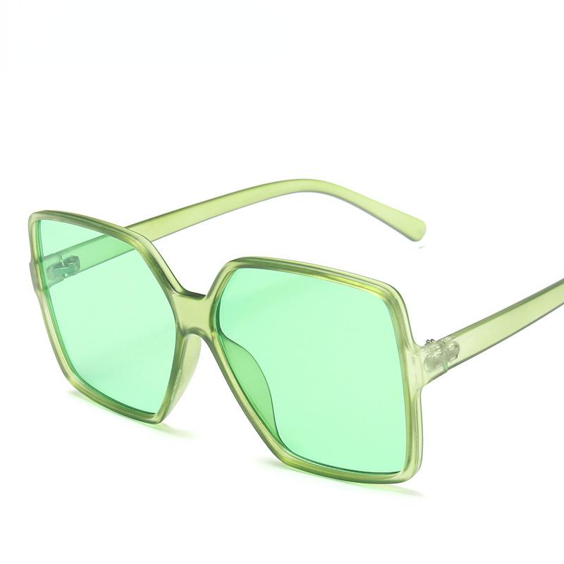 

Женские солнцезащитные очки для вождения, европейские и американские трендовые солнцезащитные очки в большой оправе, мужские квадратные очки в стиле ретро-жабы