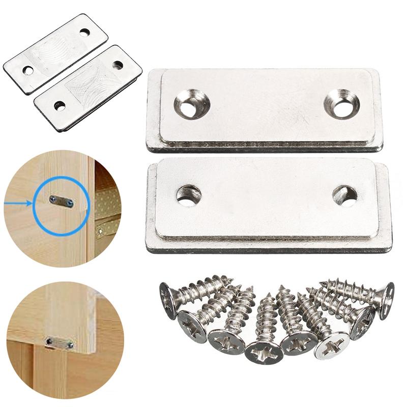 

2 шт., сильная магнитная дверная мебель, шкаф, стеклянная защелка