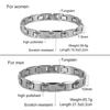 Vinterly Tungsten Carbide Bracelets Men Scratch-proof 10mm Wide Chain Link Jewelry Waterproof Silver-color Metal Shiny Polished