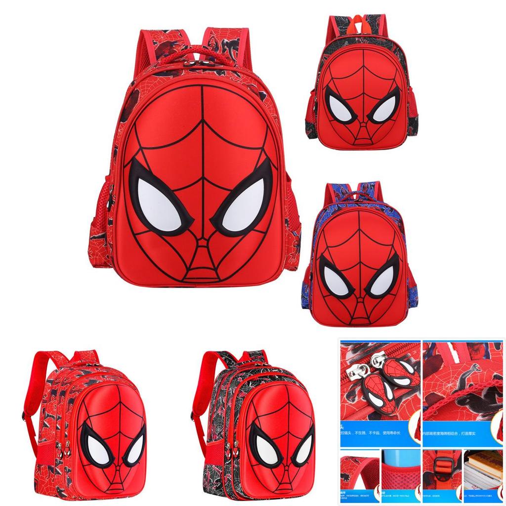 Spiderman Home Coming Backpack For Kids Boys And Girls With Durable Polyester Material And Adjustable Straps
