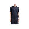 Emporio Armani Ss24 Letter Logo Embroidered Crew Neck Pullover Short Sleeve T-Shirt Men tops Navy-Blue 6D1TC0-1JOSZ-0920