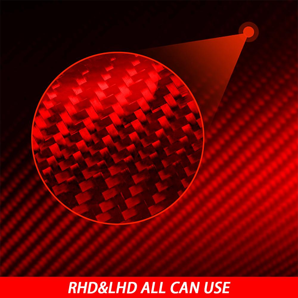 For BMW 7 Series E65 E66 2002-2008 Carbon Fiber Steering Wheel Button Panel Decorative Cover Interior Car Accessories Sticker