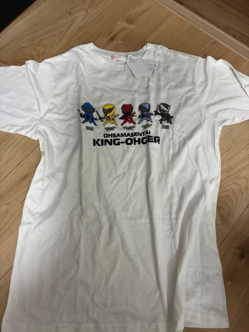 Super Sentai Series King-Ohger T-Shirt Size M White Men s XXXL