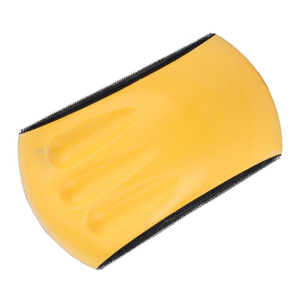 Sanding Block PU Foam Soft Elastic Hook   Design Moderate Size Ergonomic Manual Sander Tool for Polishing
