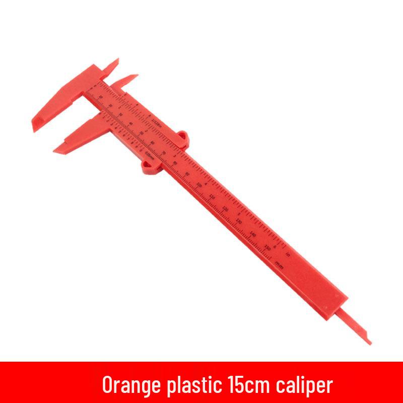 Mini Plastic Vernier Caliper - 150mm Household Measuring Tool