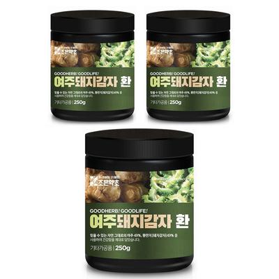 Joeun Herb Yeoju Pork Potato Pills, 250g, 3 Pieces