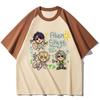 Camiseta Alien Stage Hombres Mujeres Kawaii Dibujos Animados Streetwear Y2k Harajuku Anime Manga Japonés Camiseta8