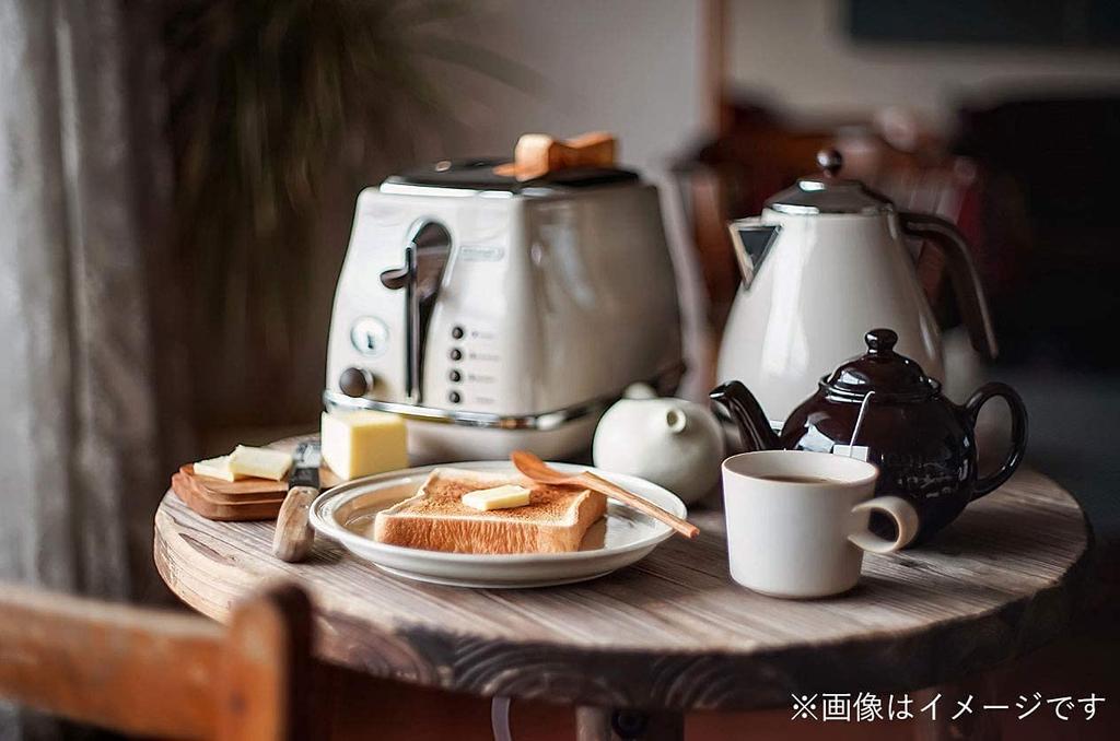 Electric Kettle Icona Vintage Stainless Steel Water Meter Foreign Object Prevention Filter Empty Boiling Prevention Function Easy Care Warranty with