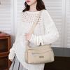 Water-Repellent Nylon Crossbody Bag for Middle-Aged Women, Large-Capacity, Multi-Layer, Versatile Casual Shoulder Bag.