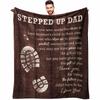 Gift For Dad Blanket Multi-Purpose Printed Blanket Cover Blanket Living Room Decoration Flannel Father'S Day Blanket