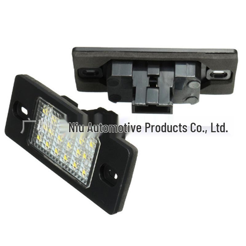 LED License Plate Light for Volkswagen Tiguan, Touareg, Golf, and Porsche Cayenne