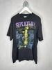 1993 Sepultura Chaos Black Kortärmad Unisex T-shirt Återtryck S-5XL Herr Dam Unisex T-shirt
