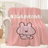 Süße Cartoon A-Asamimichan Decke Plüsch Nickerchen Sofa Teppich für Wohnzimmer Warmes Büro Schlafzimmer Geburtstag Zuhause Reise Kinder Geschenke