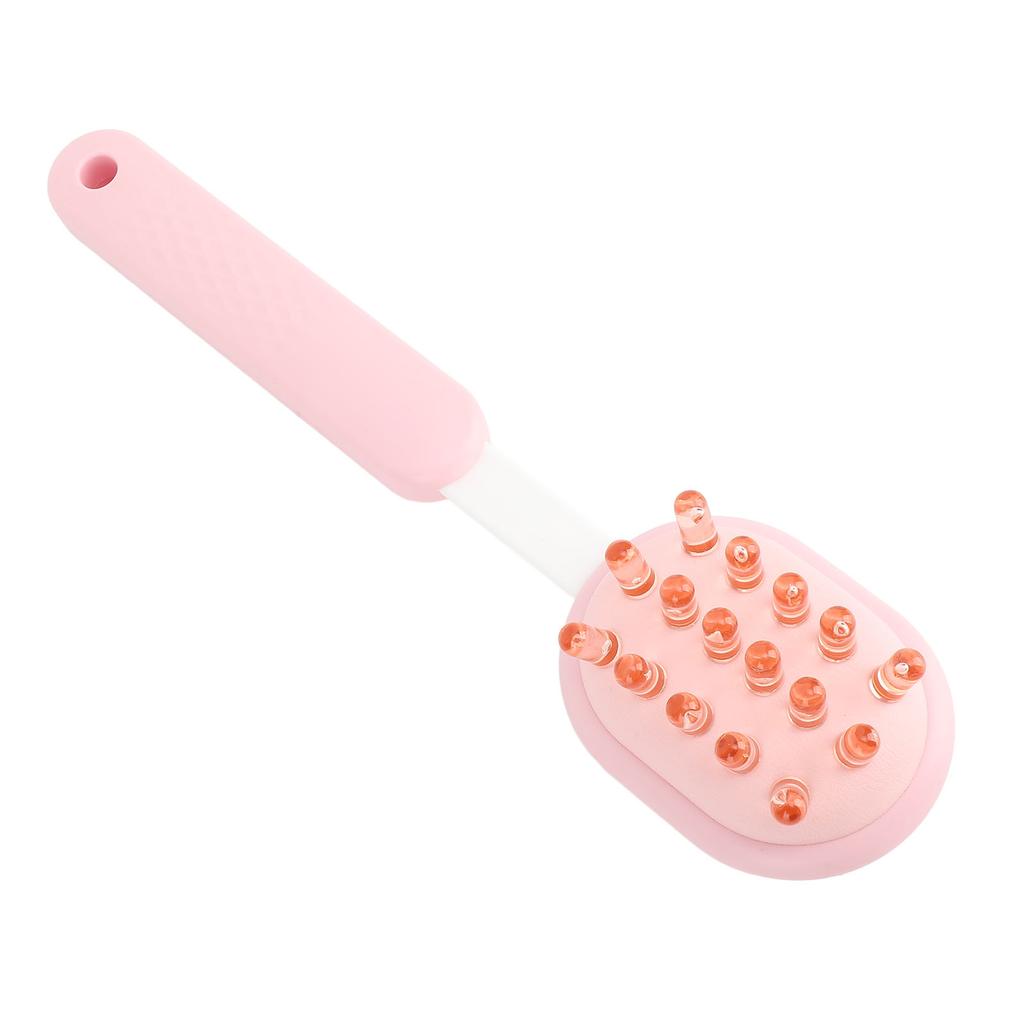 Silicone Massage Hammer Long Handheld Telescopic Body Relaxation Double Sided Manual Back Knock Massager