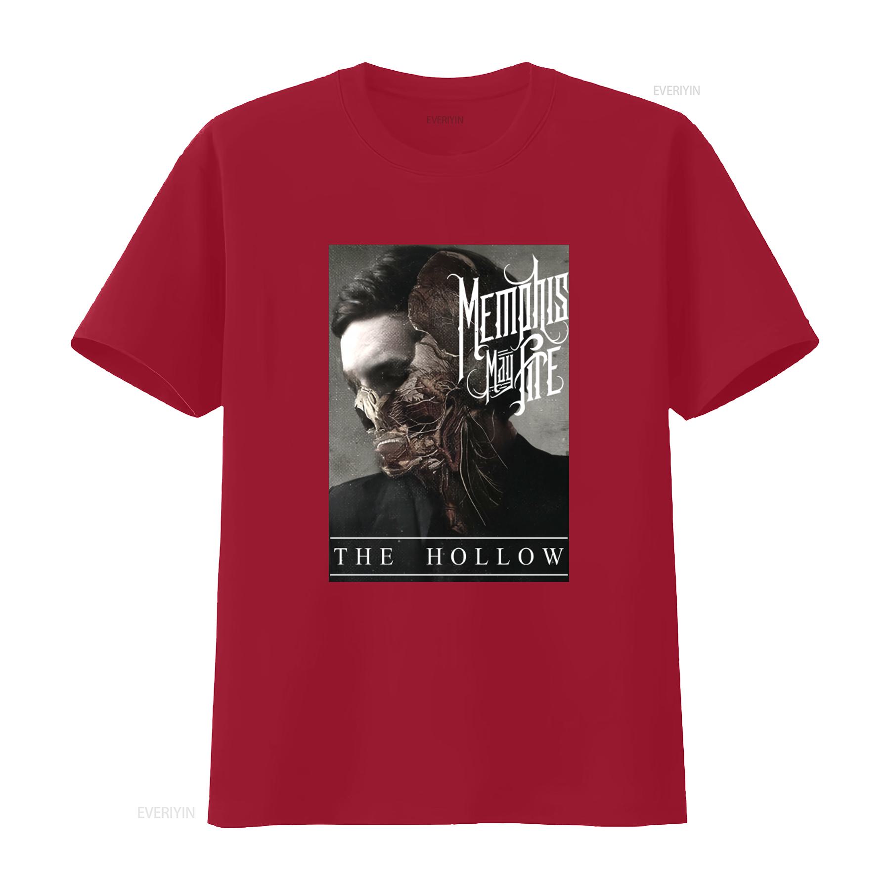 Memphis May Fire The Hollow Metal Music T shirt Rock Your Style with Band inspired Design vintage Washed Stylish S