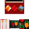 Exquisite Pineapple Apple Lanterns For Joyful Happy New Year Celebrations And Festive Decor
