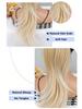 Synthetic Long Curly Layered Wavy Drawstring Pony Tail 24-inch For Women Heat Resistant Fake Hair