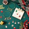 10/30/60 PCS Christmas Charms for Jewelry Making  Assorted Gold Enamel Xmas Charm Pendants DIY