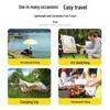 Tragbarer Outdoor-Klappstuhl für Camping, Angeln, Grillen, Picknick und zum Skizzieren