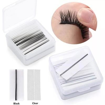 40/50 Teile/schachtel Wiederverwendbare Selbstklebende Falsche Wimpern Klebestreifen Wimpern Kleber-Freies Wimpern Klebeband Professionelle Make-Up-Tools