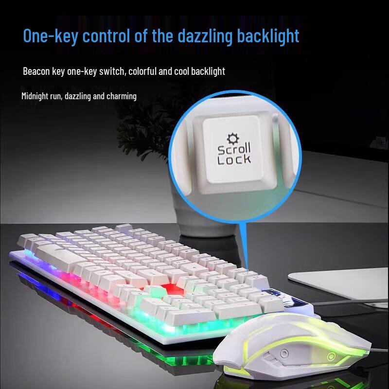 Youshi Wired Keyboard and Mouse Set