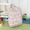 Schultasche Blumenmuster Große Kapazität Leichtgewicht Studentenschultasche Verstellbarer Schultergurt Atmungsaktiver Rucksack Täglicher Pendlerrucksack