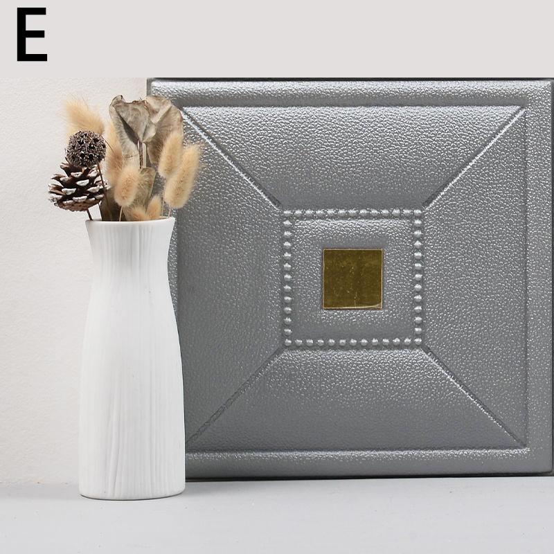 1 x 3D-Wandaufkleber für Wohnzimmer, Hintergrund, Ziegelstein, selbstklebend, 30 x 30 cm, Heimdekoration