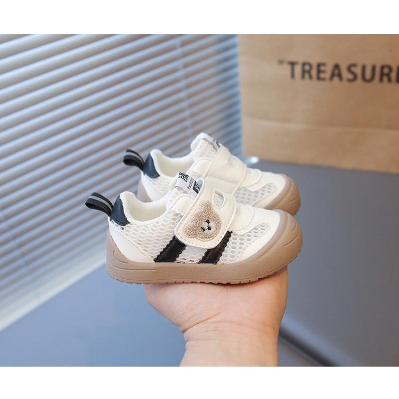 Infant toddler shoes cartoon baby sports shoes 1-3 years old toddler breathable net shoes male and female babies soft sole