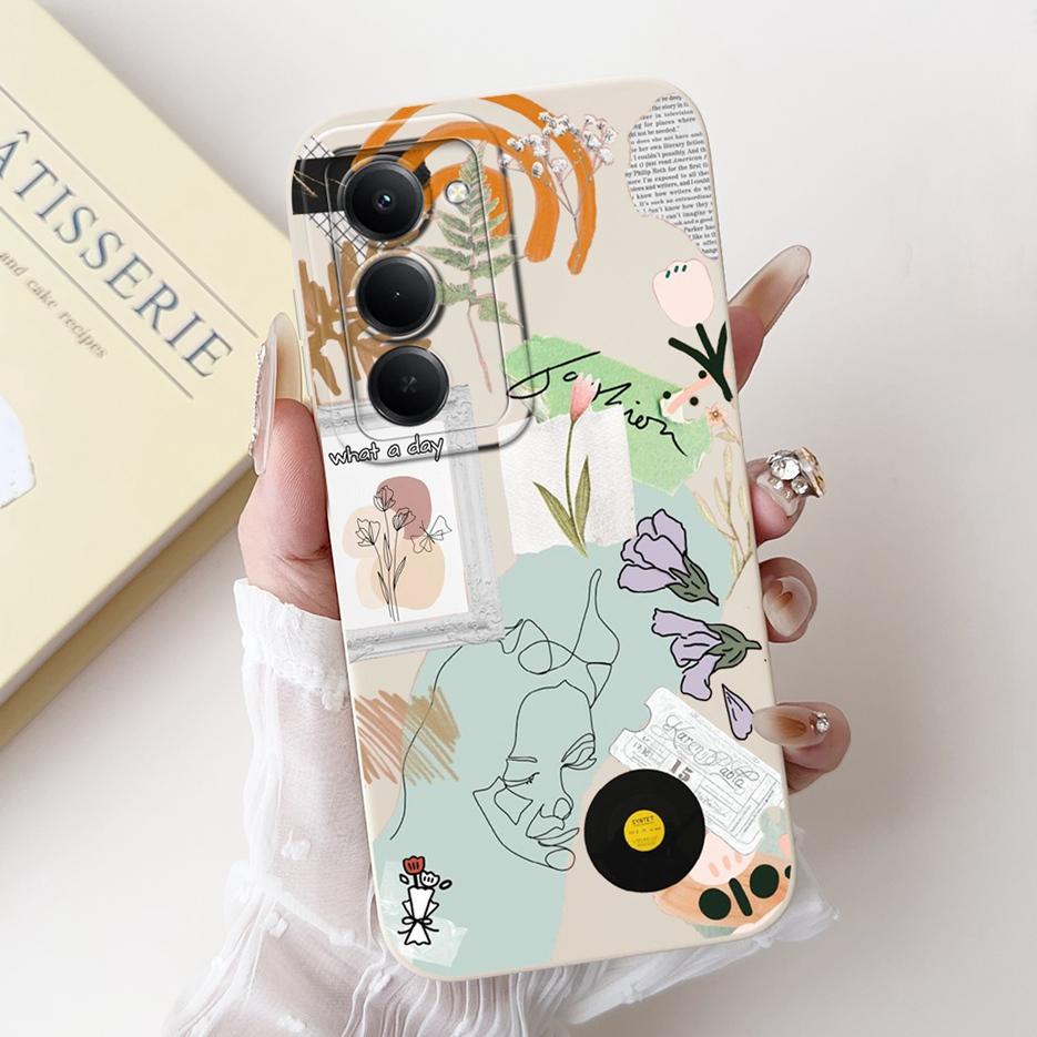 For Xiaomi Redmi 15 5G Case Luxury Art Painted Cover Shockproof Soft TPU Phone Case For Xiaomi Redmi 15 Redmi15 4G Fundas Bumper