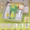 8-Piece Gift Set with Sun/Rain Umbrella and Mini Fan