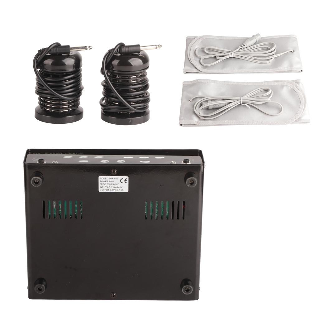 Lons Fußbadegerät Detox Fußbadegerät Gerät mit Armband Wartegürtel US-Stecker 110V