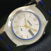 AUTOMATIC VINTAGE ORIENT JAPAN 46943 MENS WHITE COLOR DIAL WATCH A700153-5 R201-a700153