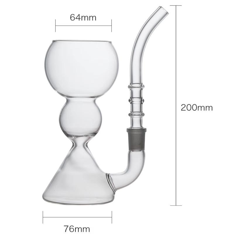 Unique Glass Cup For Cocktail Absinthe Milk Hookah Creative Multi Use Bar Drinkware Home Bar Gift For Beverage Enthusiasts New