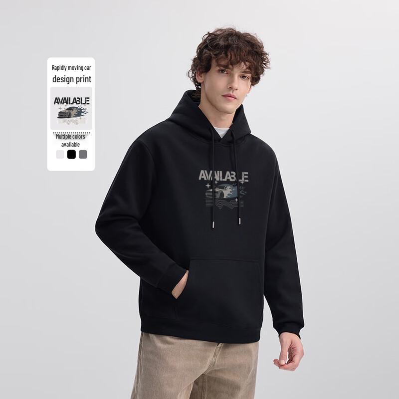 

FivePlus Men s Hooded Printed Long-Sleeve Sweatshirt 2XL