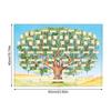 Fill In Family Tree Diagram Fillable Ancestry Chart Family Tree Chart Genealogy Gifts For Children To Know Their Family