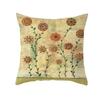 Home Decor Colorful Tree & Flower Pattern Pillow Covers Pattern Cushion Cover Suitable For Sofa Bedroom Car Pillow Cover