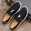Fashion Fashionable Spring New British Style Men's Comfortable Loafers Brand Men's New Suede Leather Wear-resistant Casual Board Shoes
