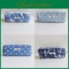 Canvas Sequin Moon And Star Pencil Case For Stationery Storage And Office Supplies