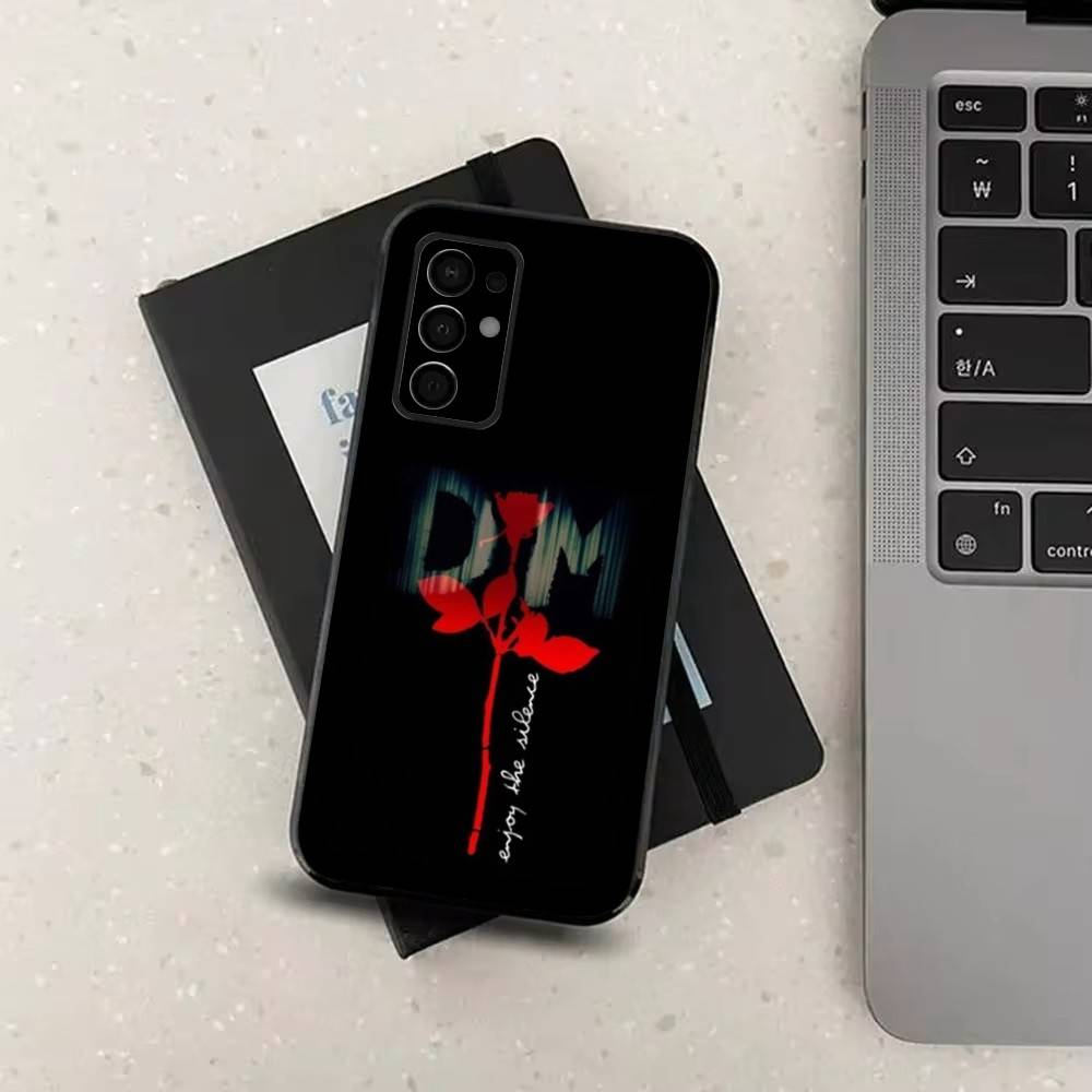 Hot D-Depeche M-Mode Band Phone Case For Samsung Galaxy A13,A21s,A22,A31,A32,A52,A53,A71,A80,Soft Black Shell